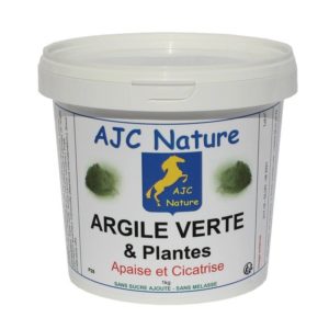 Argile verte et plantes